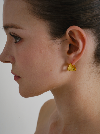 Upside-Down Heart Earrings